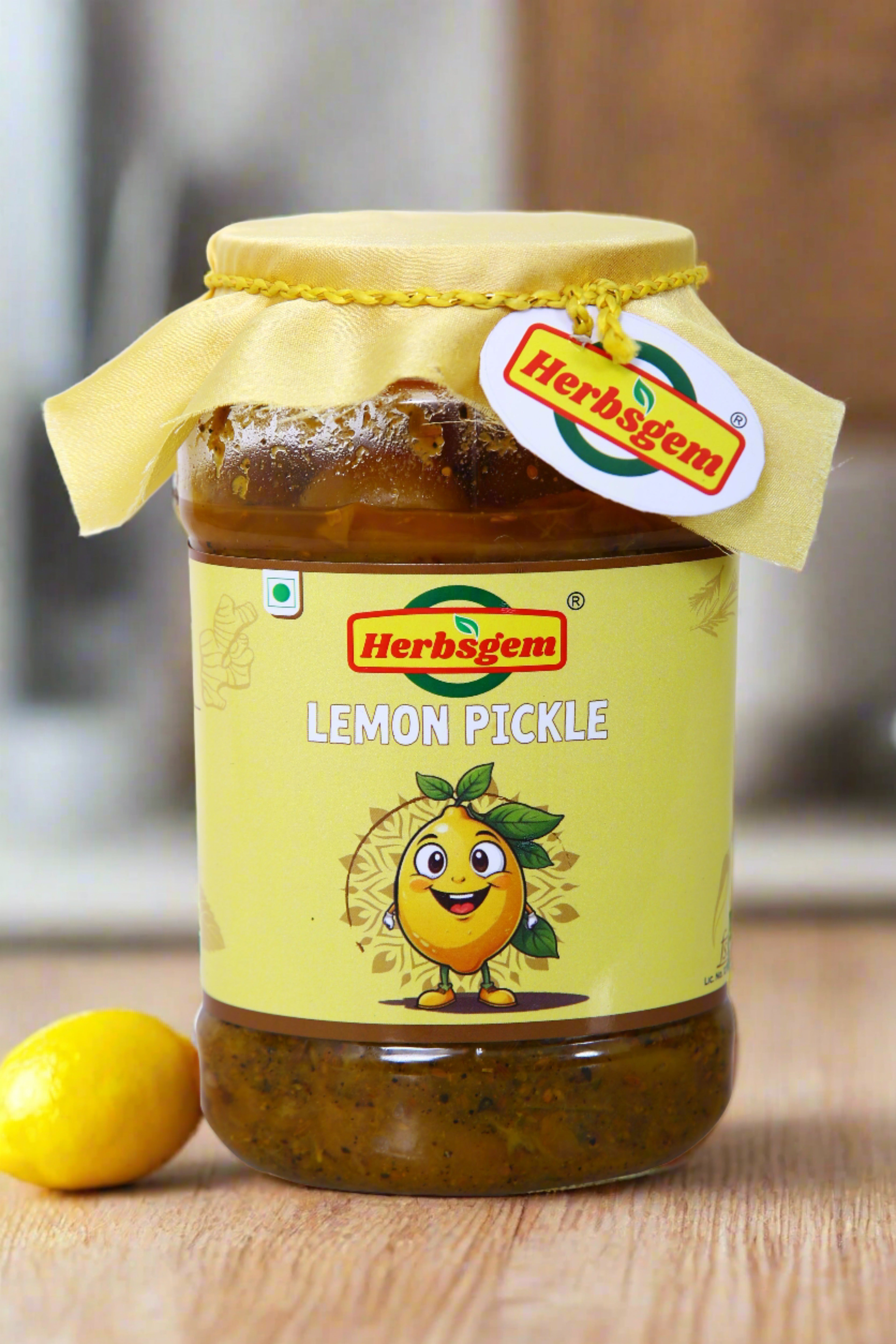 Herbsgem's Artisanal Lemon Pickle Elixir- 450GM