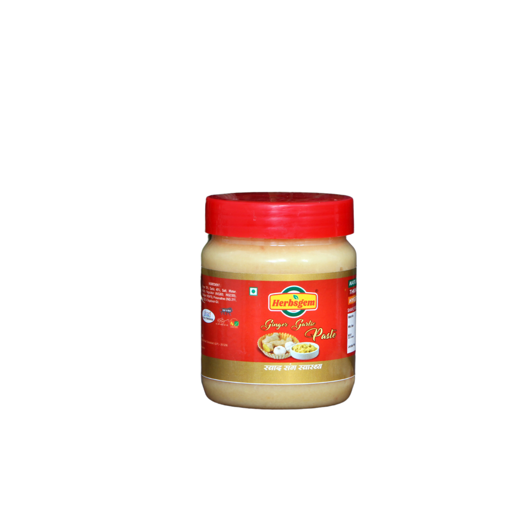 Herbsgem Premium Ginger Garlic Paste for Culinary Excellence