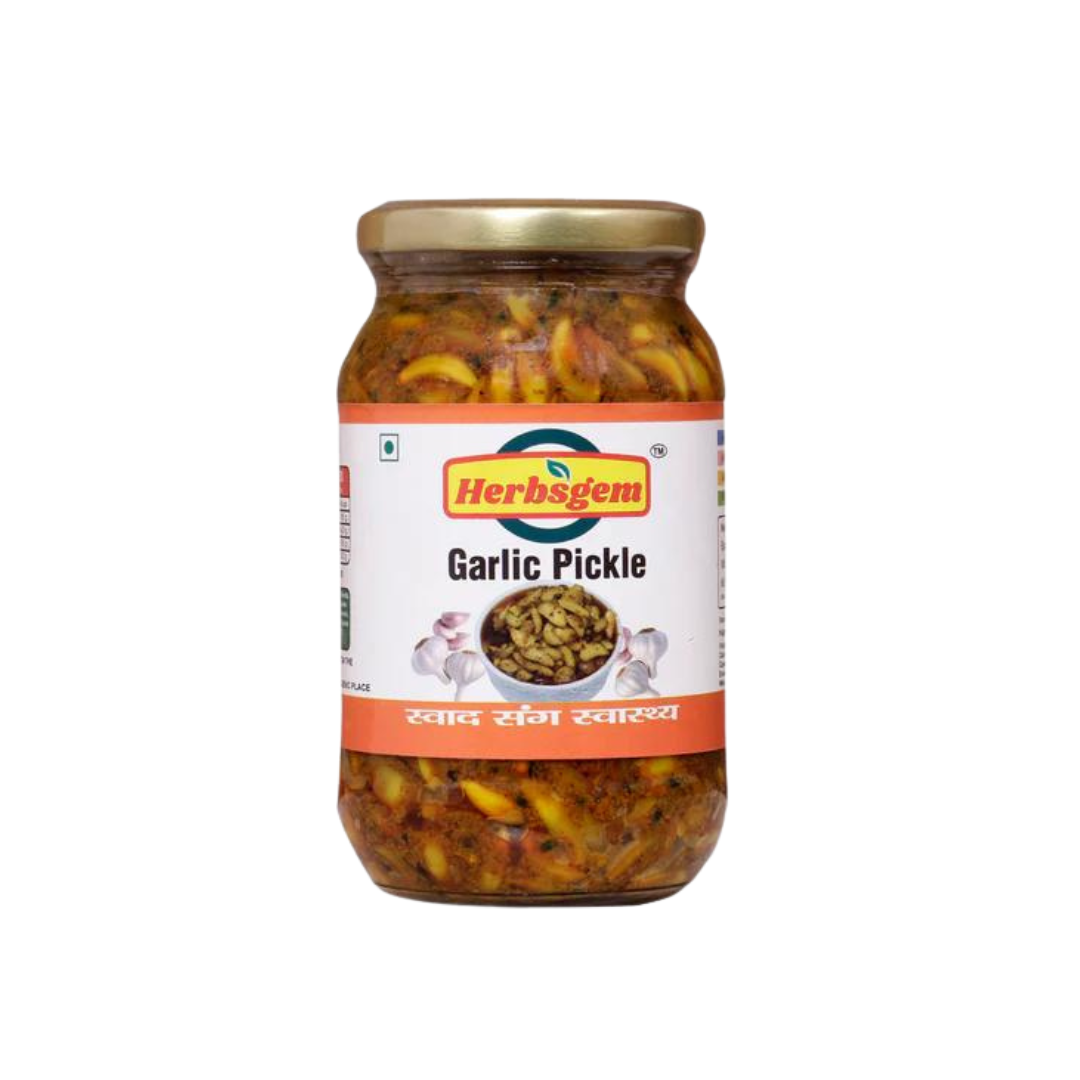Herbsgem's Indian Spiced Garlic Pickle